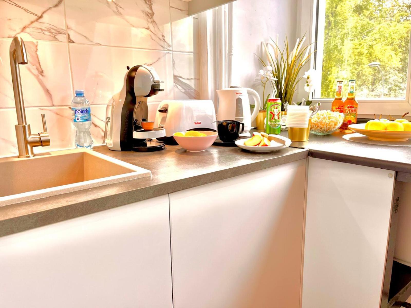 Petit 1 Bed Room Condo Warszawa Center Luaran gambar