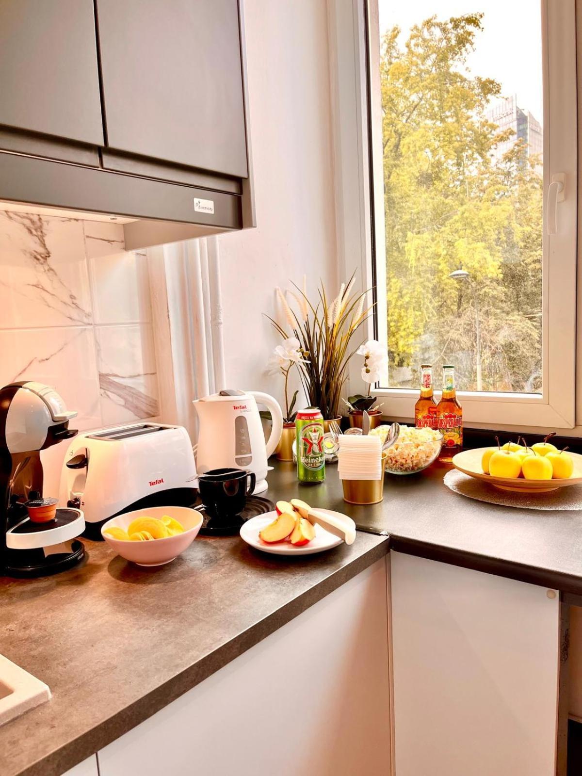 Petit 1 Bed Room Condo Warszawa Center Luaran gambar